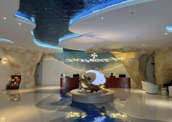 Cải tạo sảnh lễ tân khách sạn